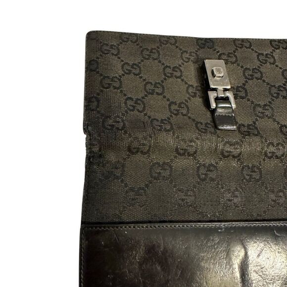Gucci Black Patterned Clutch wallet - Picture 7 of 10